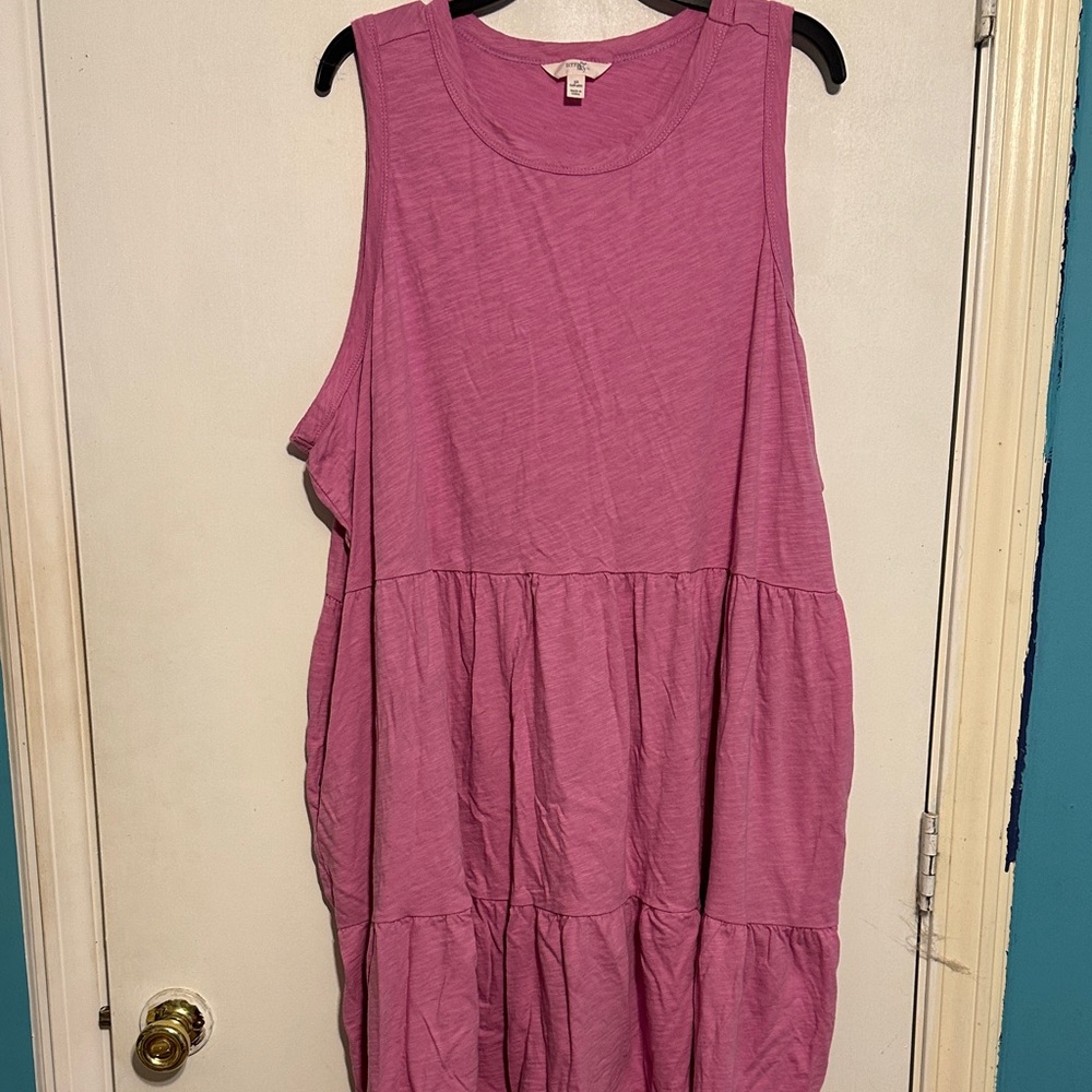Terra & Sky Pink Dress w/pockets